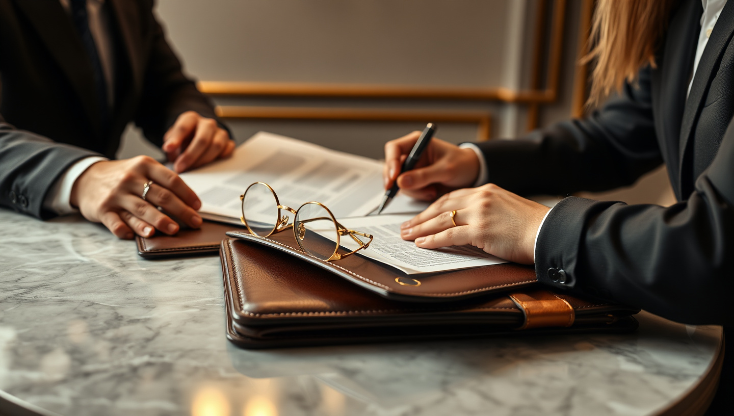 Legal consultation process and strategy planning